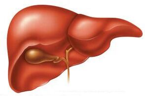In the acute phase of helminthiasis, the liver may become enlarged